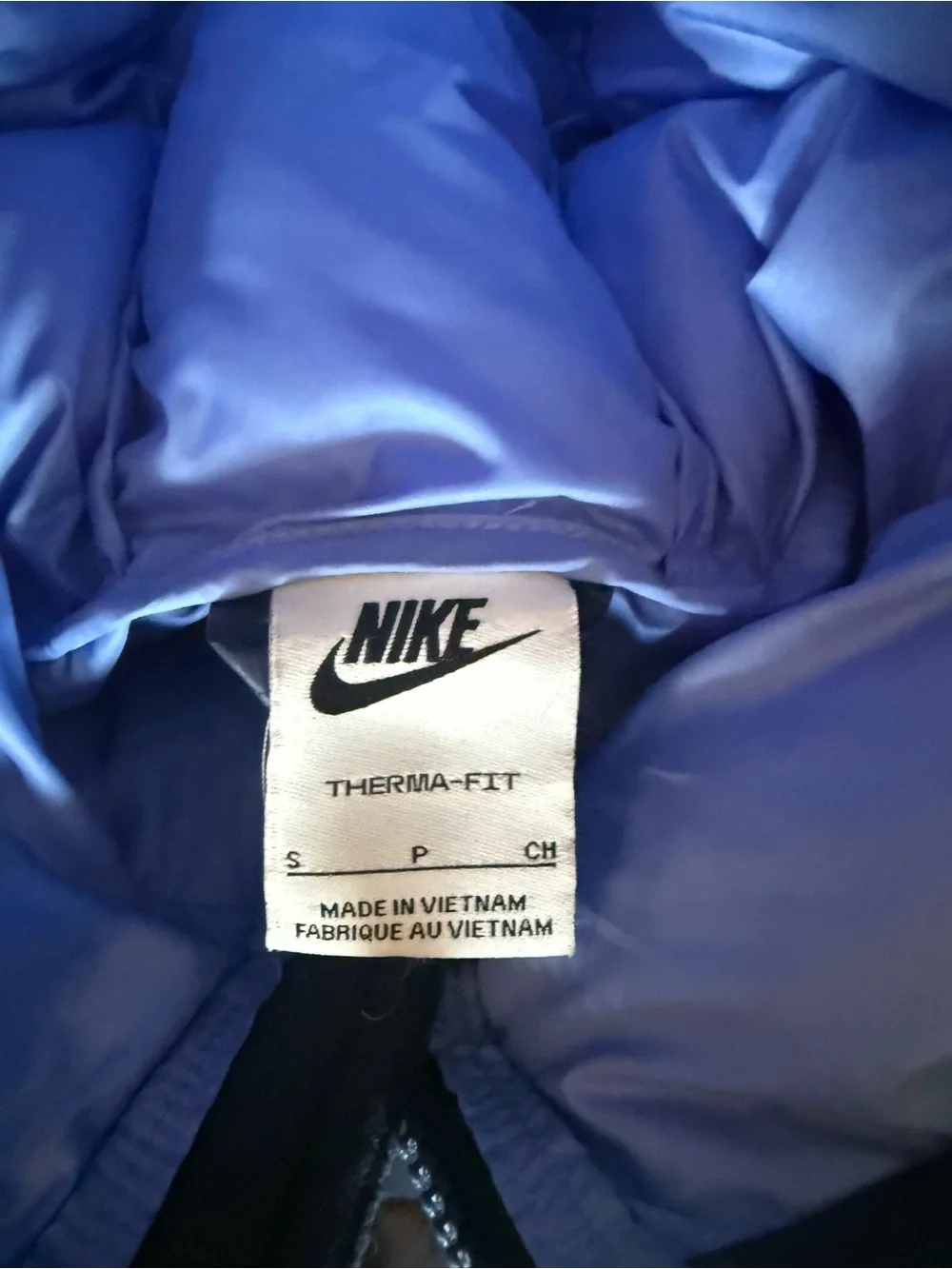 Nike Kids Navy Puffer Jacket worn only once